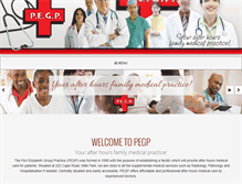 Tablet Screenshot of pegp.com